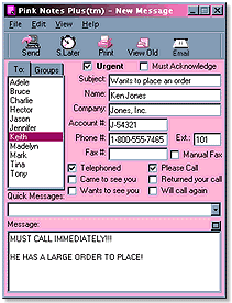 Pink Notes Plus(tm) Screenshot